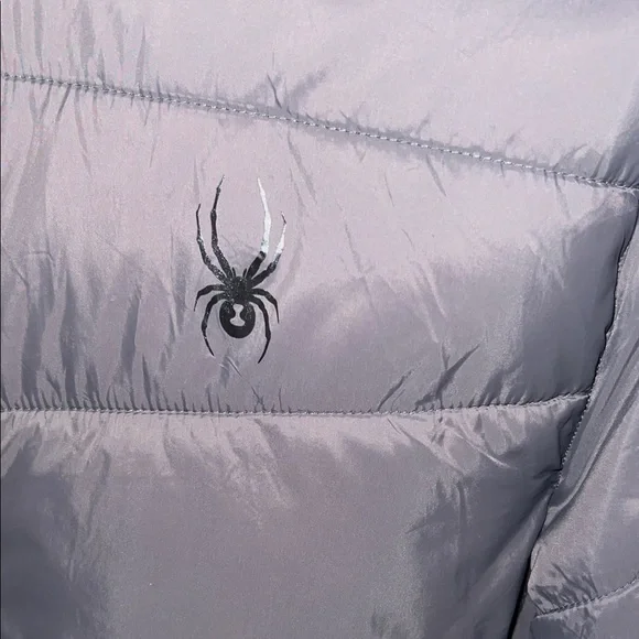 Spyder Gray Puffer Jacket